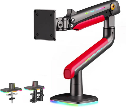 Soporte Gamer Ergonómico RGB para Monitor de 32"-60"