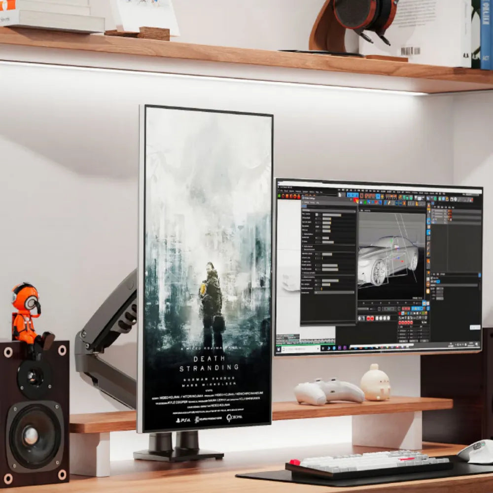 Soporte Ergonómico para 2 Monitores F160