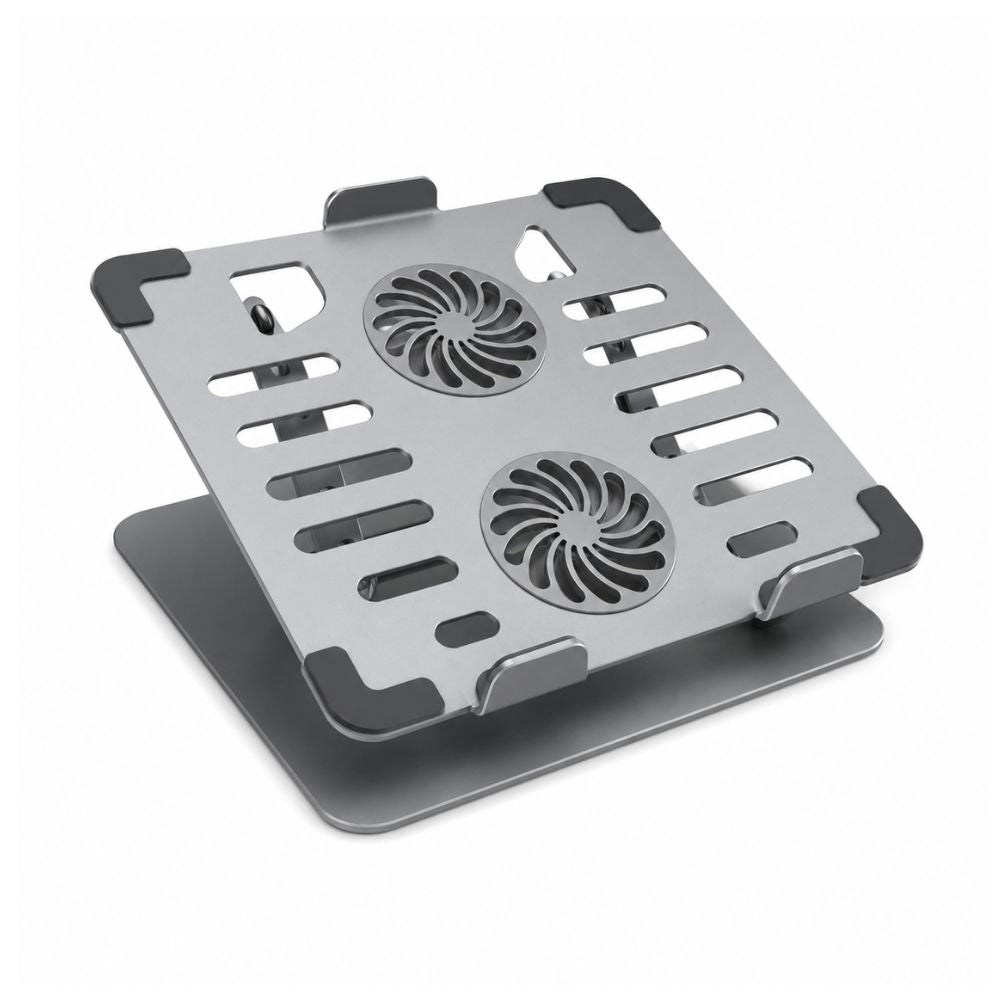 Soporte para Laptop con Ventilador Integrado | RGB y Ajustable