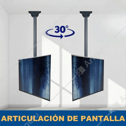Soporte De Techo para Pantalla De 32"-80" Zeno | Ajustable y Giratorio