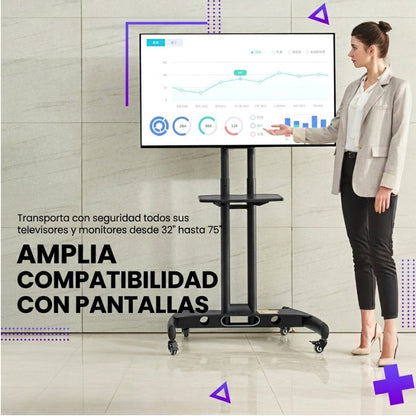 Soporte de Pedestal para pantallas de 32"-75" AVA1500