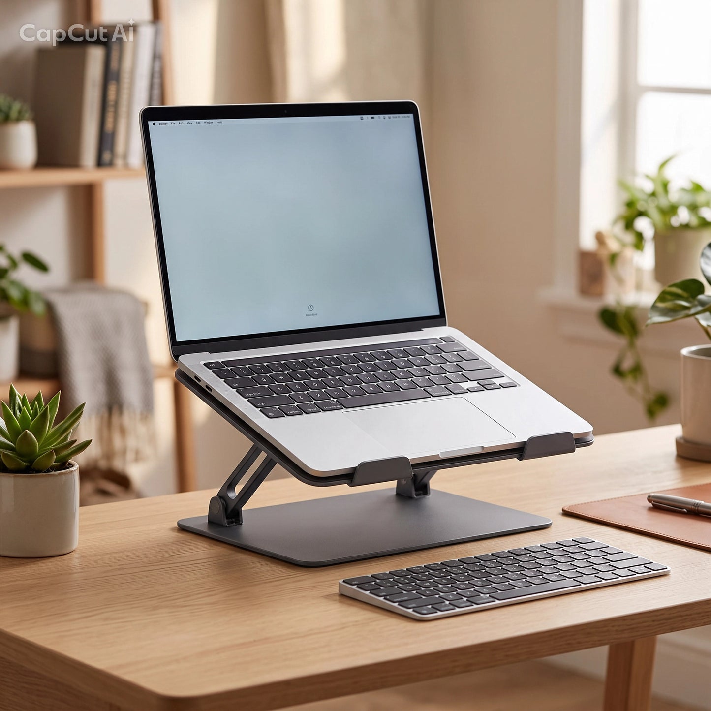 Soporte Para Laptop Plegable De Aluminio | Antideslizante Y Ajustable