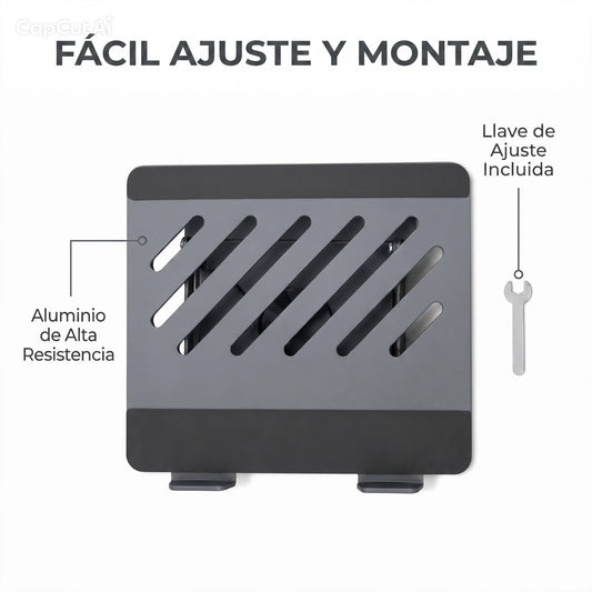 Soporte Para Laptop Plegable De Aluminio | Antideslizante Y Ajustable