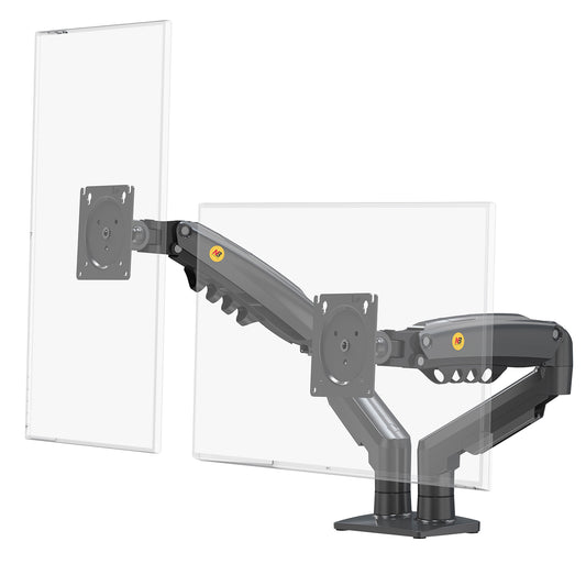 Soporte Ergonómico para 2 Monitores de 17"-32" F160