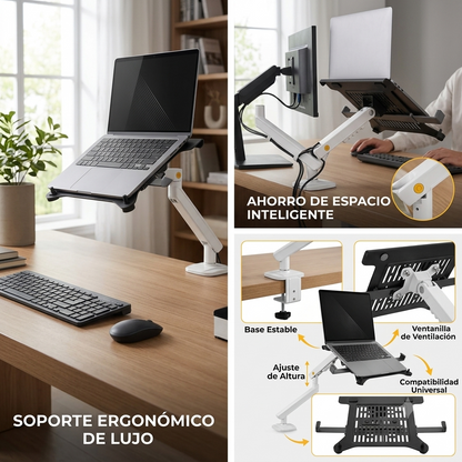 Soporte Ergonómico para Laptop de 13"-17"