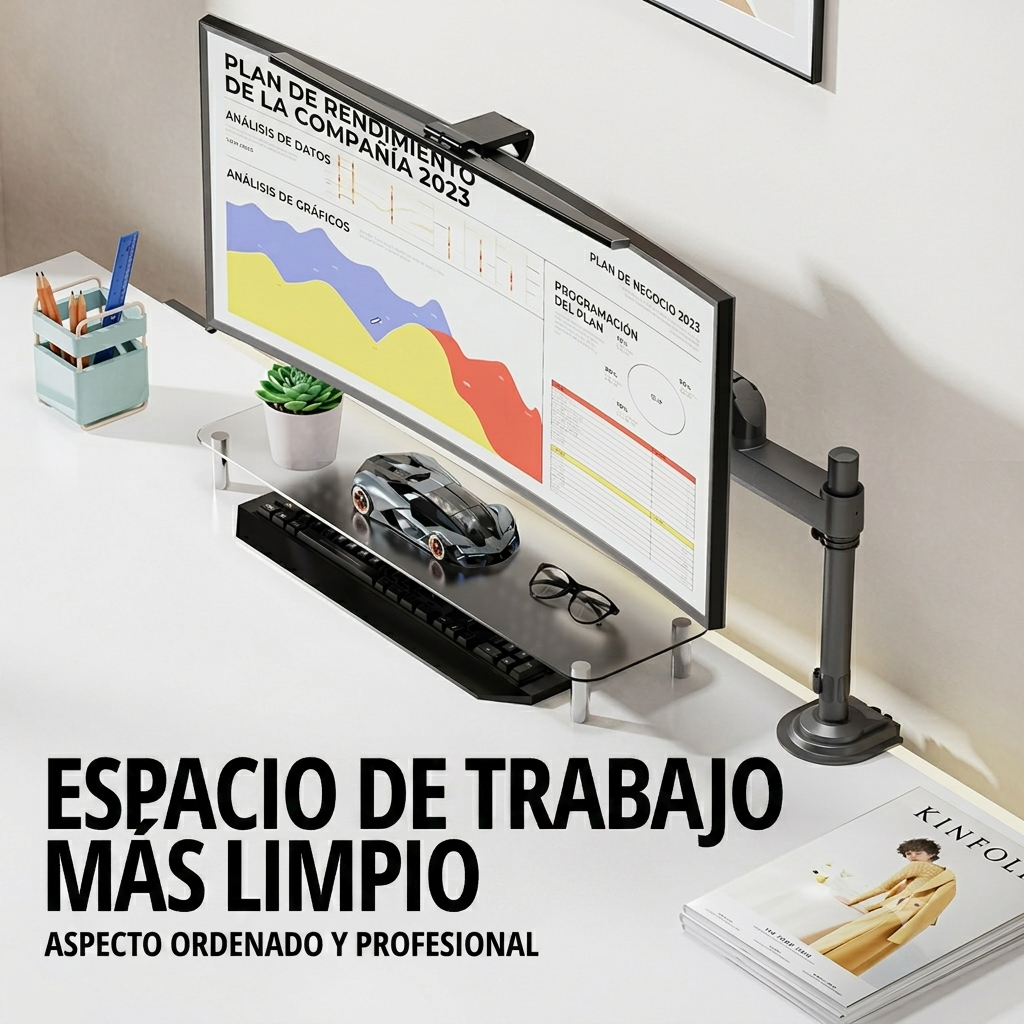 Soporte Ergonómico para Monitor de 17"-32" H100