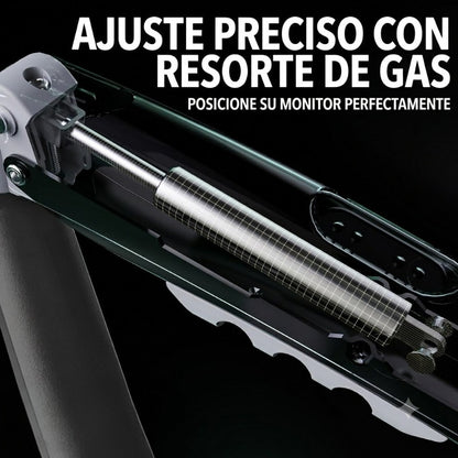 Soporte Ergonómico para 2 Monitores de 17"-35" H180