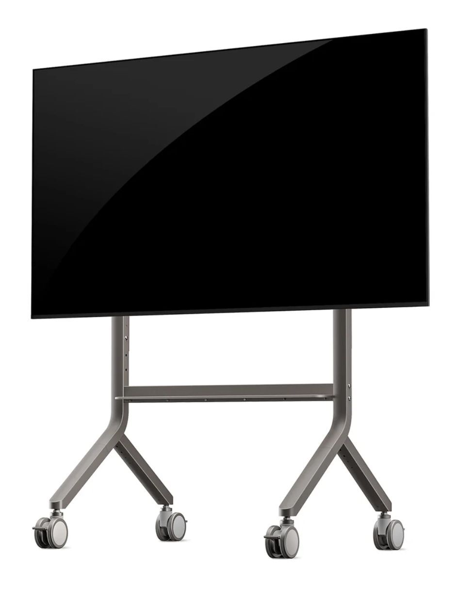 Carrito Móvil Ajustable NB P100 para Pantallas de 65" a 90" | Soporte de Piso con Ruedas