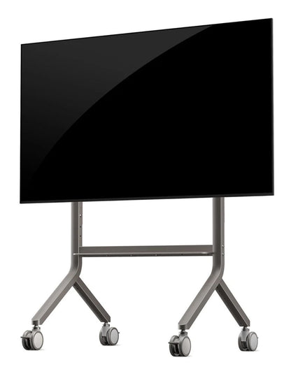 Carrito Móvil Ajustable NB P100 para Pantallas de 65" a 90" | Soporte de Piso con Ruedas