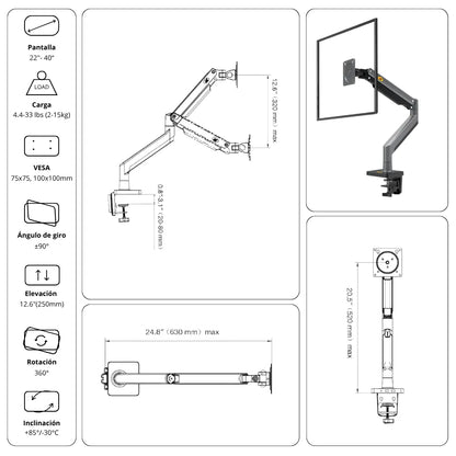 Soporte Ergonómico para Monitor G45