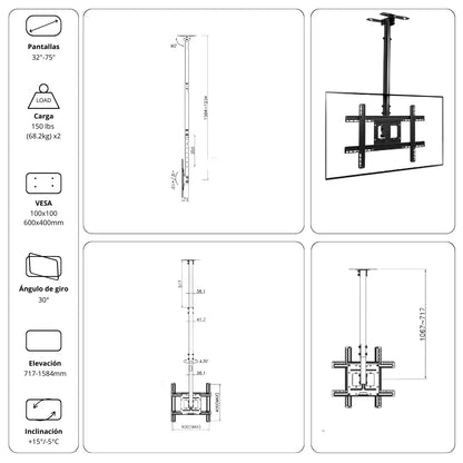 Soporte Ergonómico para Televisor T560