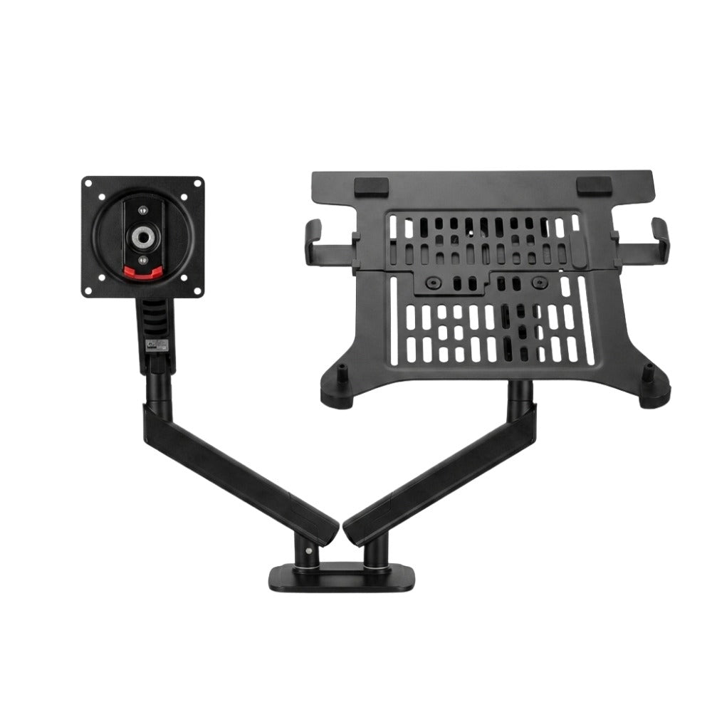 Soporte Ergonómico para 1 PC Portátil y 1 Monitor A5C + FP