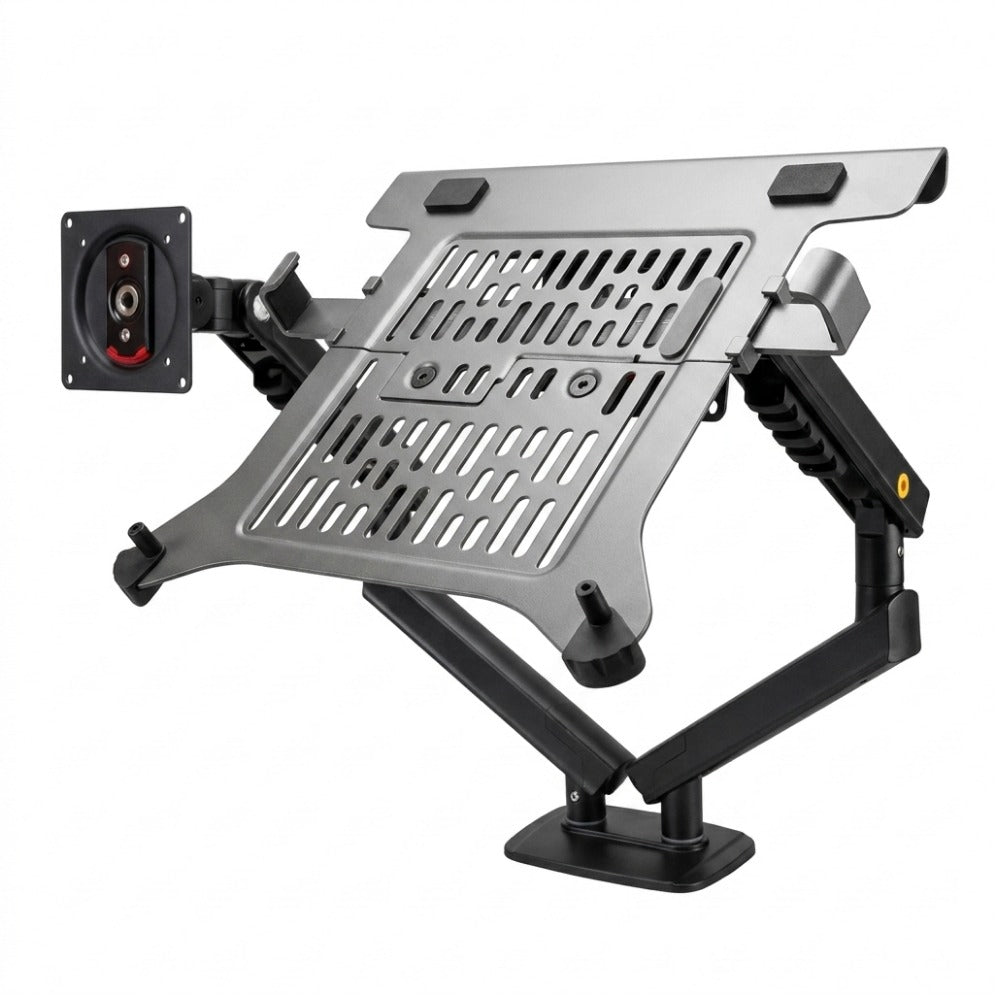 Soporte Ergonómico para 1 PC Portátil y 1 Monitor A5C + FP