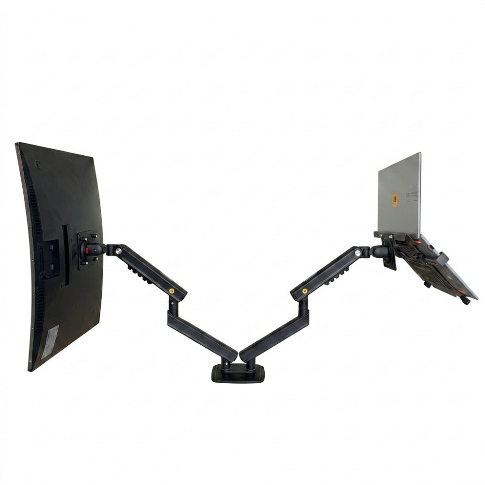 Soporte Ergonómico para 1 PC Portátil y 1 Monitor A5C + FP